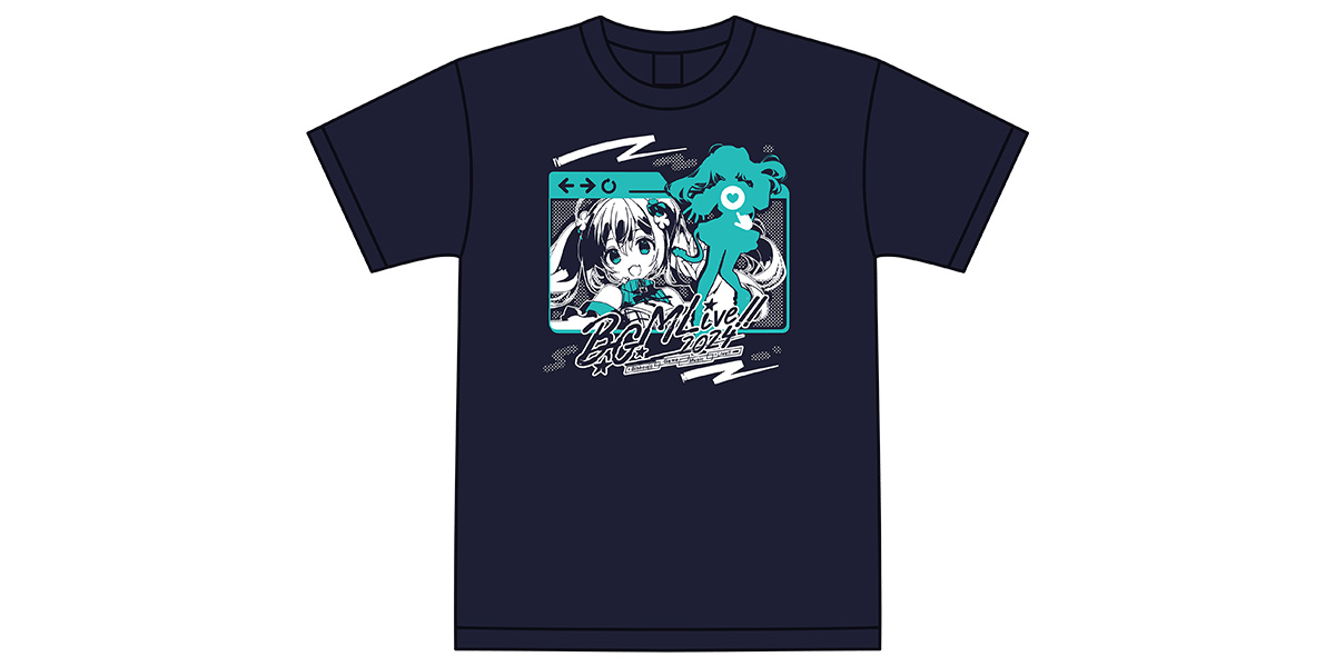 B.G.M Live!! 2024 Tシャツ